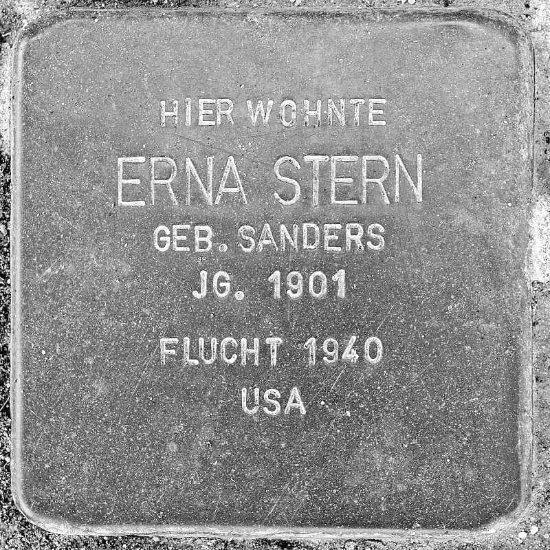 Stolpersteine in Hinsbeck | Erna Stern