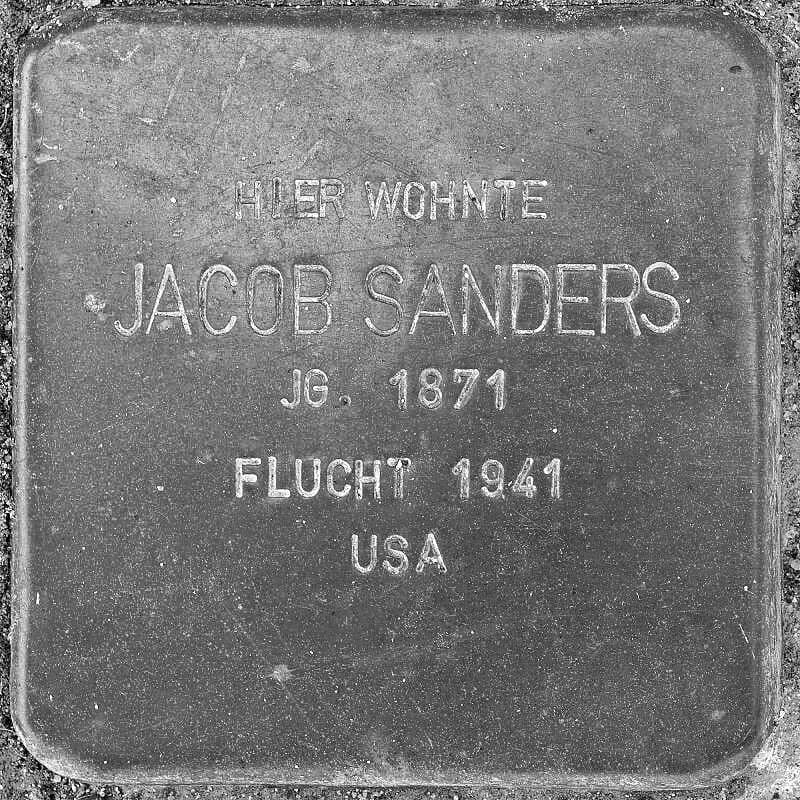 Stolpersteine in Hinsbeck | Jacob Sanders