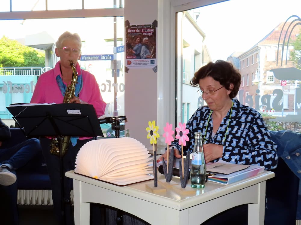 Das Duo Dorothée Wirth & Helga Kleef aus Waldniel