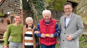 Hinsbecker mit Ehrenamtskarten ausgezeichnet