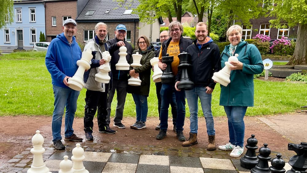 Mitmach Aktion Hinsbeck Schachfeld