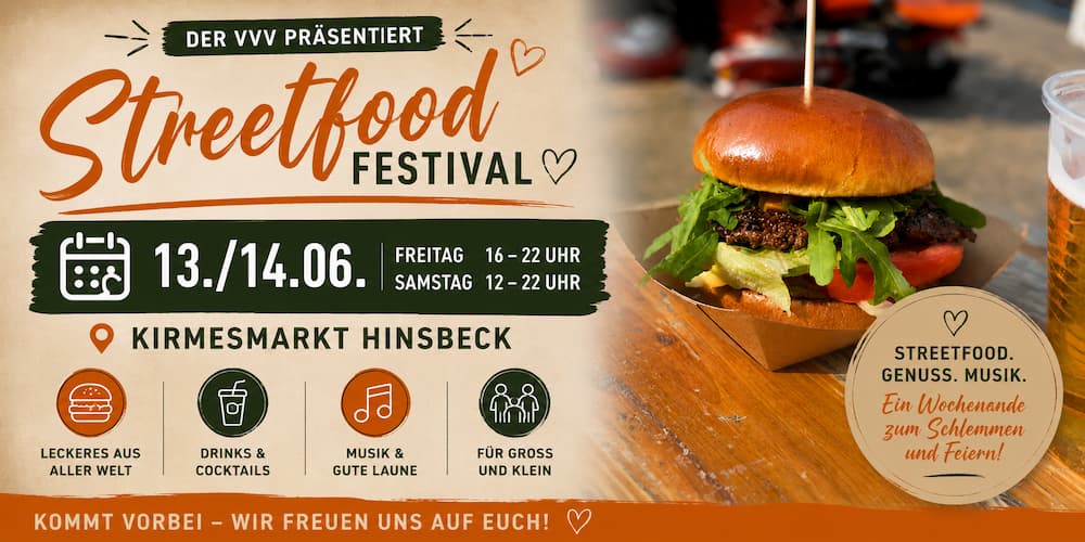 Streetfood Festival Hinsbeck